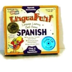 Spanish Language Learning Games CD and Card Games